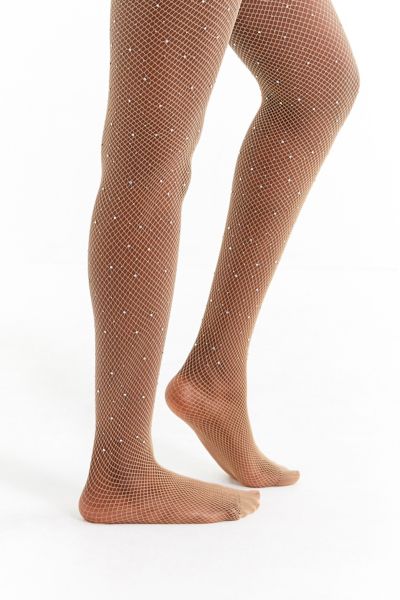 Out From Under Jewel Fishnet Tight | Urban Outfitters