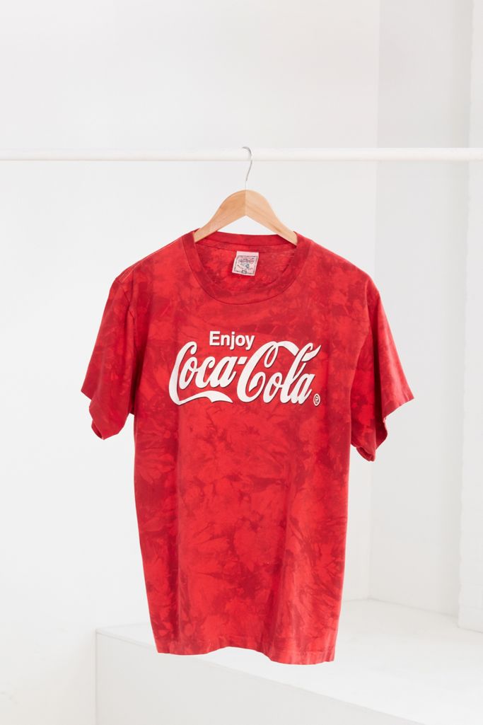 Vintage Tie Dye Coca Cola Tee Urban Outfitters