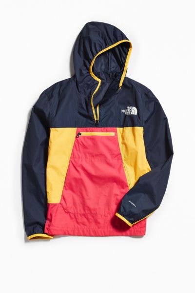 north face men's crew run wind anorak