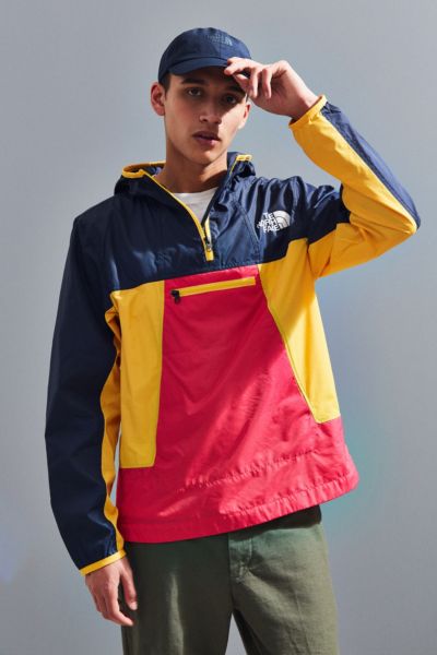 north face crew run wind anorak