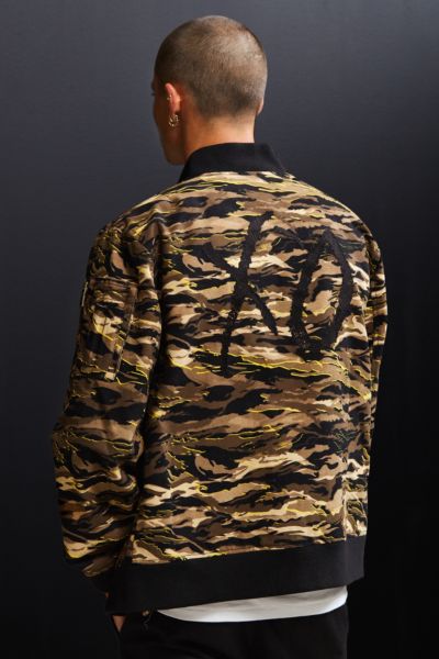 puma camo bomber jacket