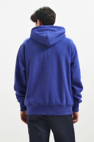 champion triple script reverse weave hoodie sweatshirt