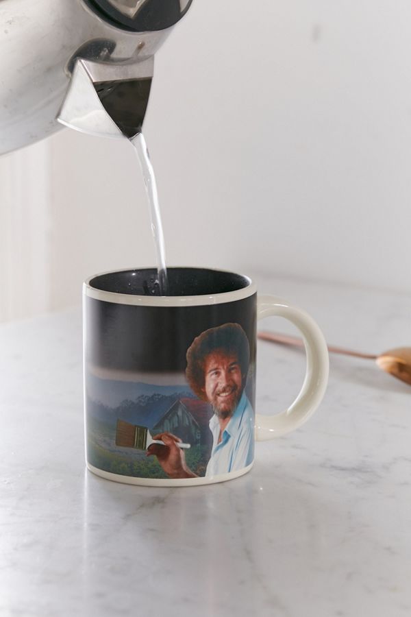 Bob Ross Self Painting Mug
