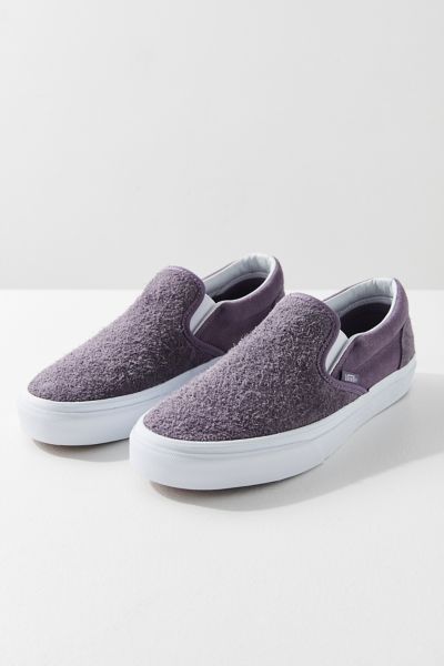 vans vans hairy suede slip-on