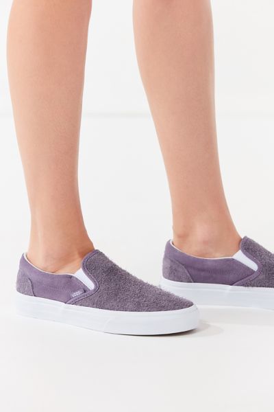 vans vans hairy suede slip-on