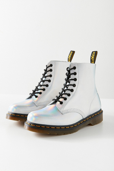 dr martens silver pascal