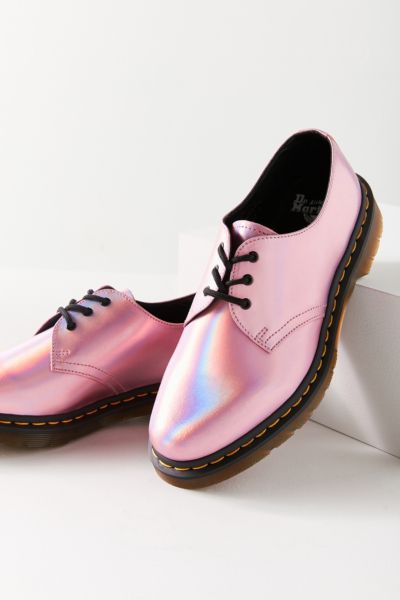 metallic pink doc martens