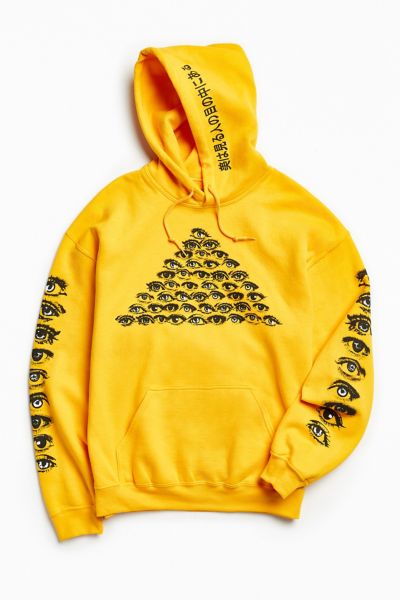 yellow eyes hoodie