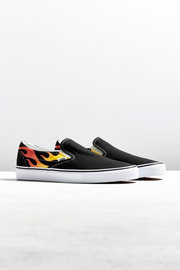{keywor d} vans slip on flame