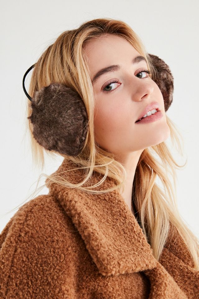 Faux Fur Ear Muff Urban Outfitters