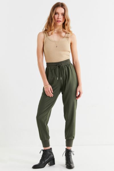 woven jogger pants