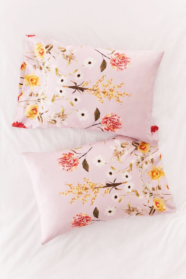 Daniella Floral Pillowcase Set Urban Outfitters
