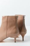 patent kitten heel ankle boots