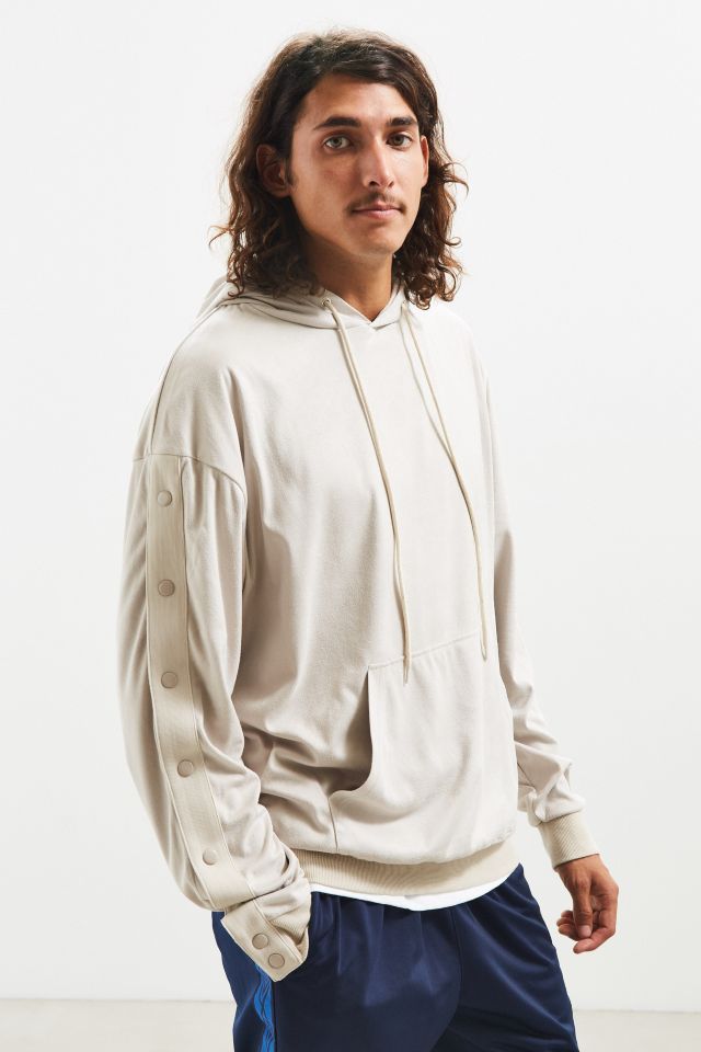 UO Snap Sleeve Hoodie Sweatshirt | Urban Outfitters