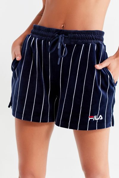 fila striped shorts