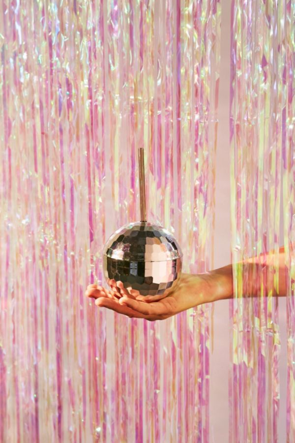 Iridescent Fringe Door Curtain Party Banner Urban Outfitters