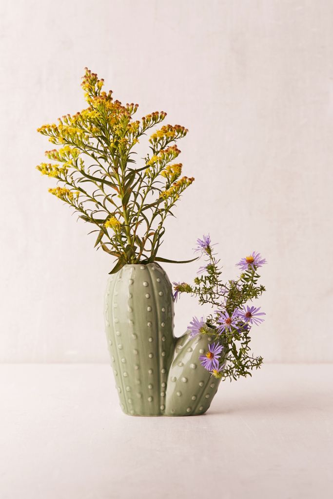Cactus Double Vase Urban Outfitters Canada