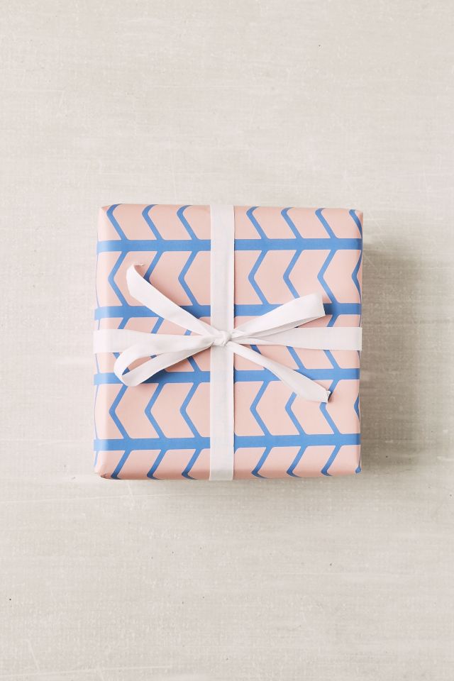 BASH Pink ZigZag Wrapping Paper Urban Outfitters