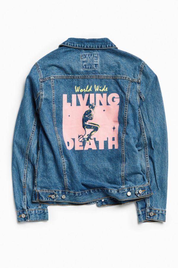 BDG Graphic Patch Denim Trucker Jacket | Urban Outfitters