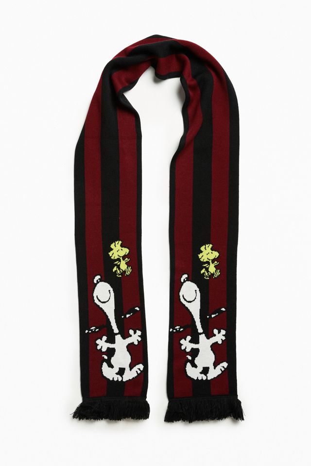 Snoopy Stripe Scarf Urban Outfitters