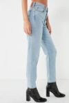 levis wedgie jeans bauhaus blue