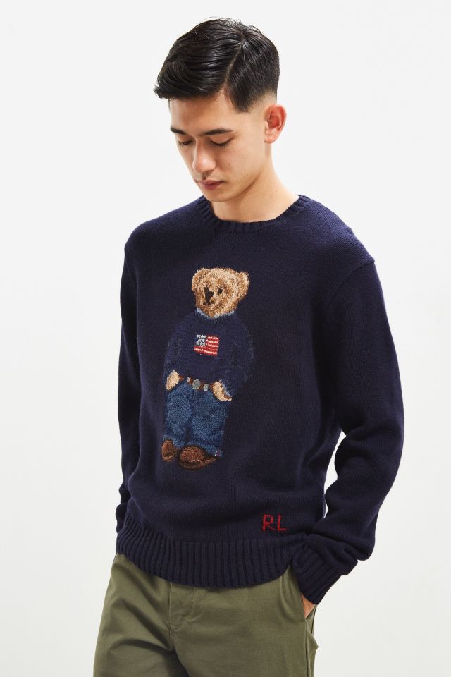 Polo Ralph Lauren Bear Sweater Urban Outfitters