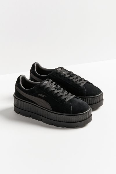 puma suede grosse semelle