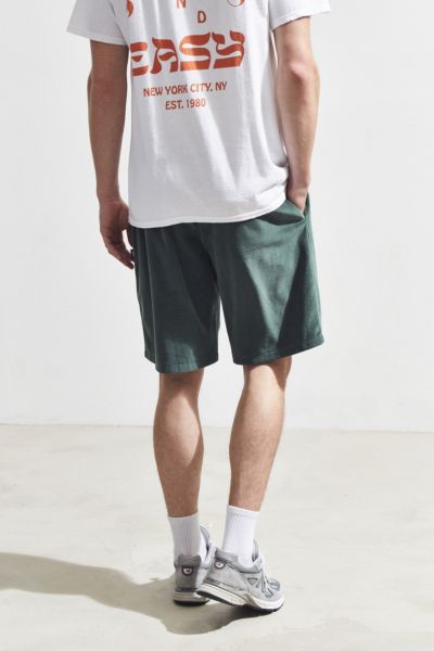 stussy velour shorts