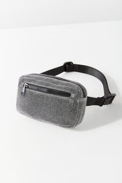 glitter belt bag