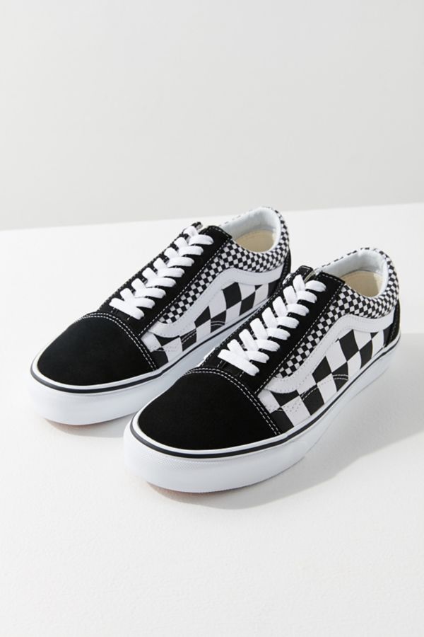 vans old skool negras con plataforma