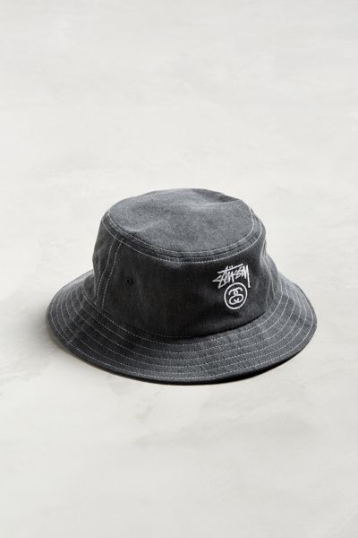 stussy stock lock bucket hat