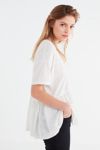 Truly Madly Deeply V-Neck Babydoll Tee | Urban Outfitters