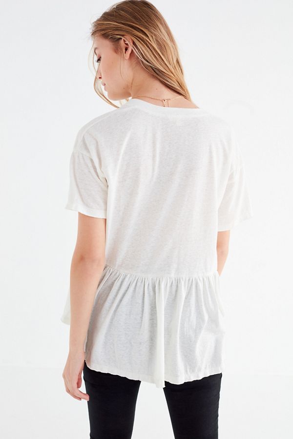 Truly Madly Deeply VNeck Babydoll Tee Urban Outfitters Canada
