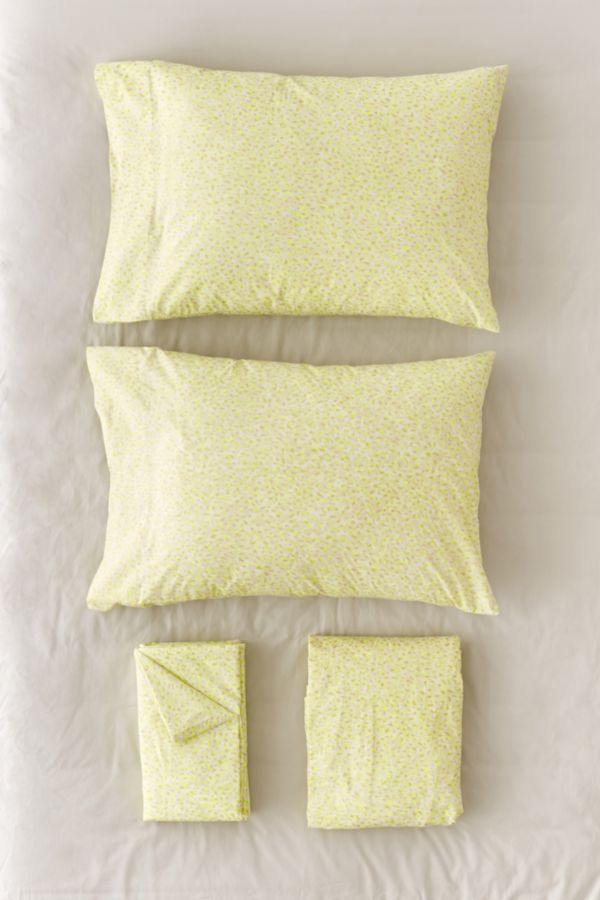Neon Abstract Leopard Sheet Set Urban Outfitters Canada