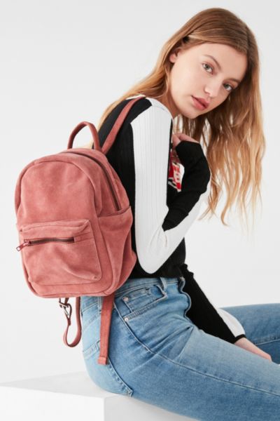 suede mini backpack