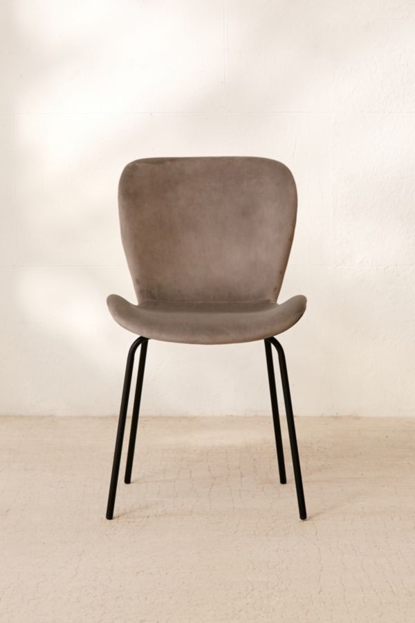 Rosa Velvet Dining Chair Urban Outfitters