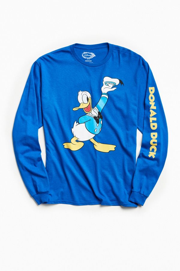 Donald Duck Long Sleeve Tee | Urban Outfitters