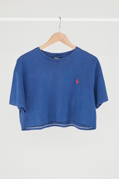 cropped ralph lauren polo