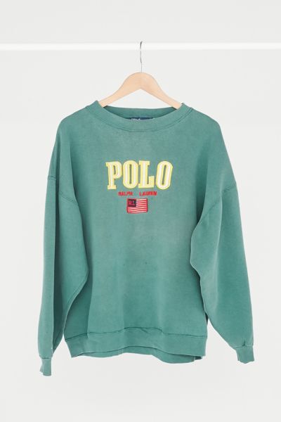 vintage polo sweatshirt