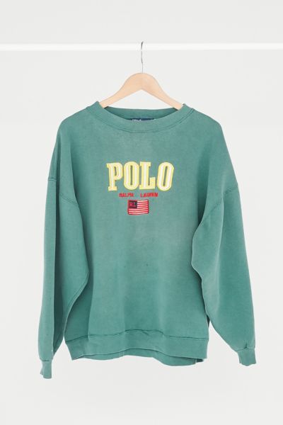 vintage polo fleece