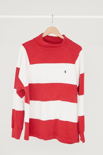 ralph lauren striped turtleneck