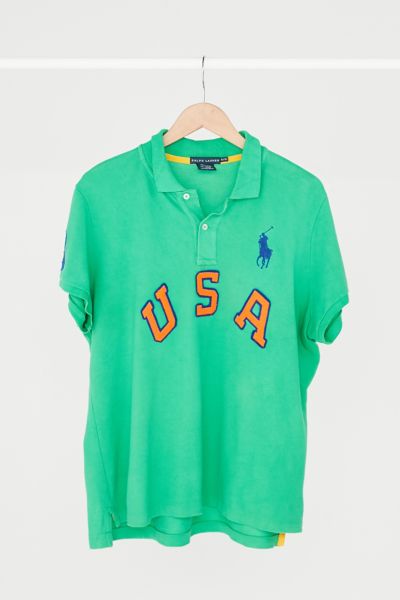 kelly green ralph lauren polo shirt