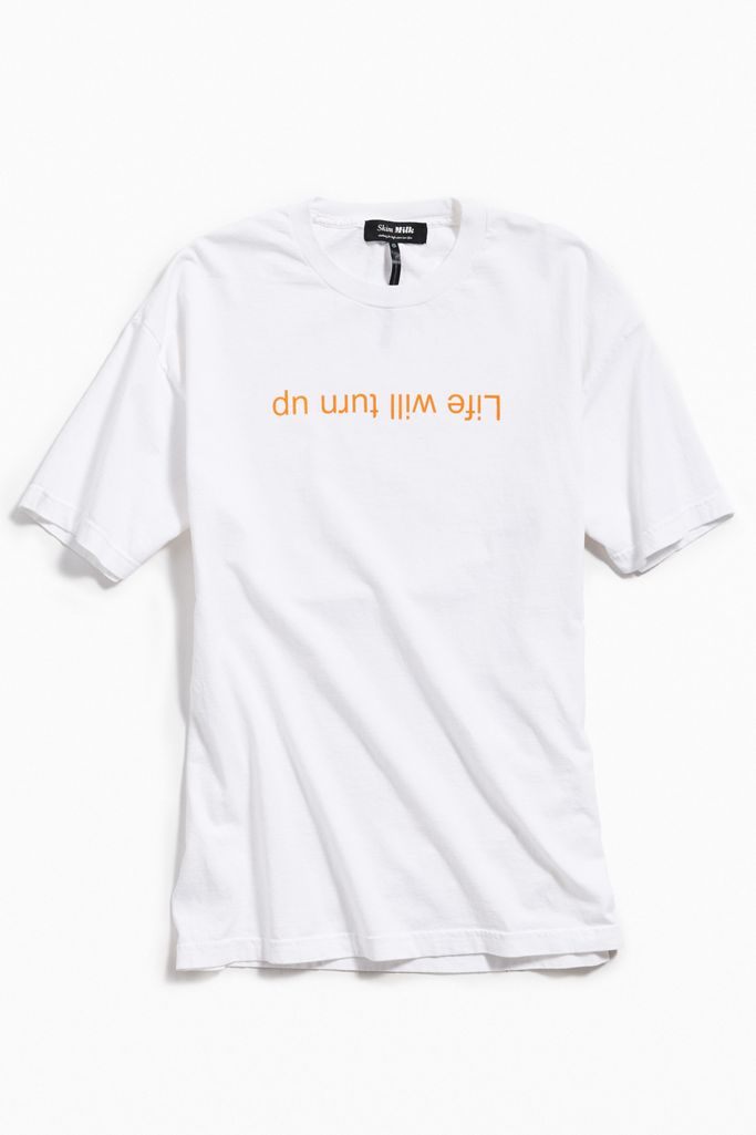 Skim Milk Life Will Turn Up Tee Urban Outfitters