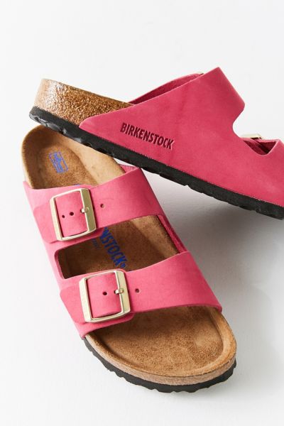 bright pink birkenstocks