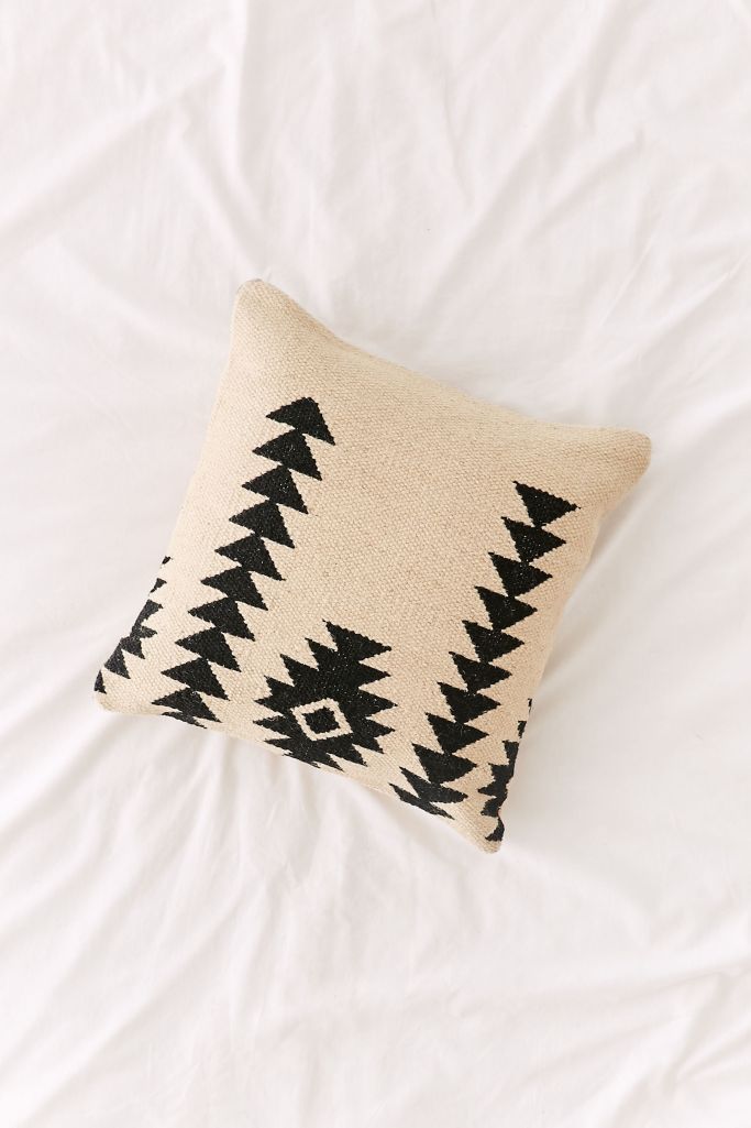 Southwestern Minimal Kilim Throw Pillow Urban Outfitters