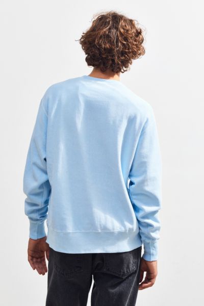 champion reverse weave pigment dye crewneck sweatshirt