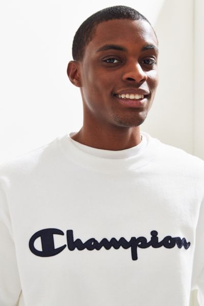 champion chainstitch crew neck sweatshirt