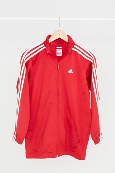 adidas vintage jacket red