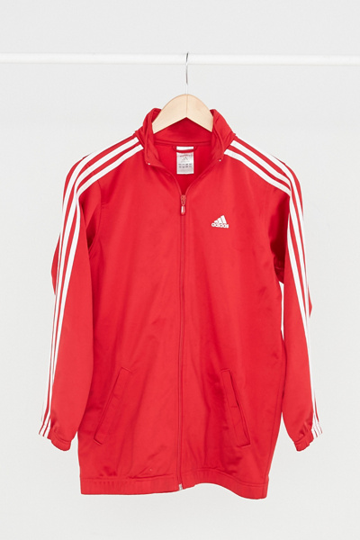 red adidas vintage jacket