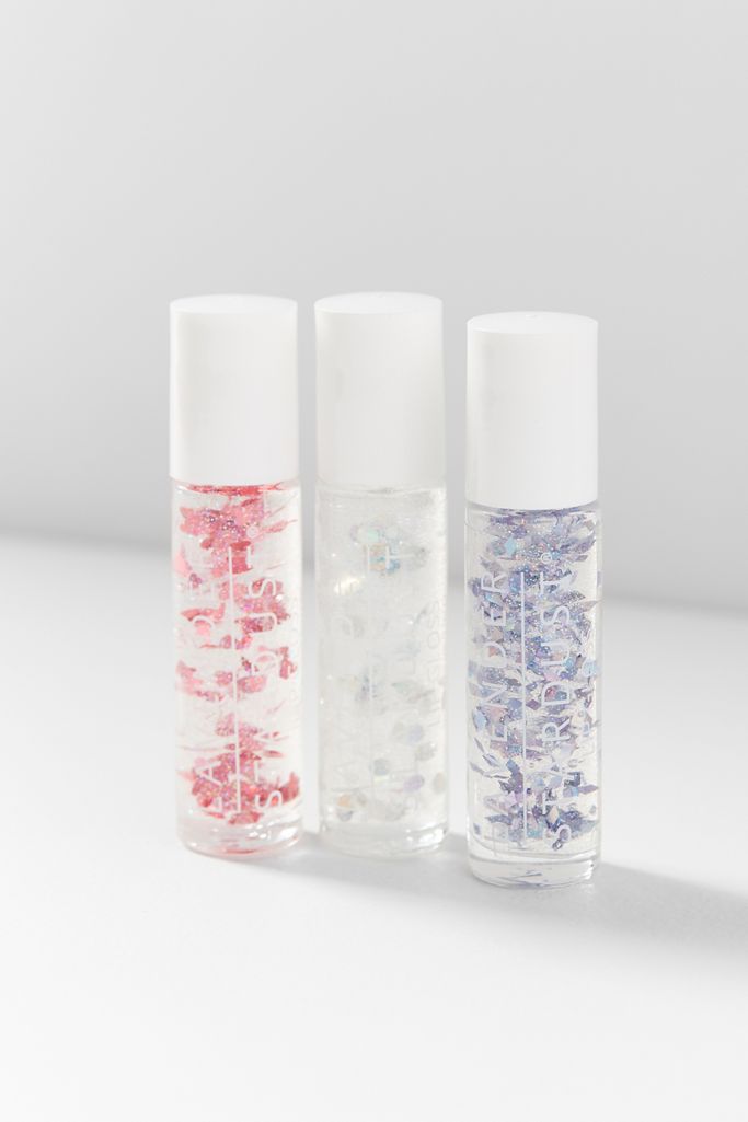 Lavender Stardust Glitter Lip Gloss Trio Set Urban Outfitters Canada